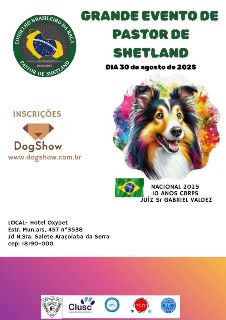 Exposição Nacional do Shetland 2025